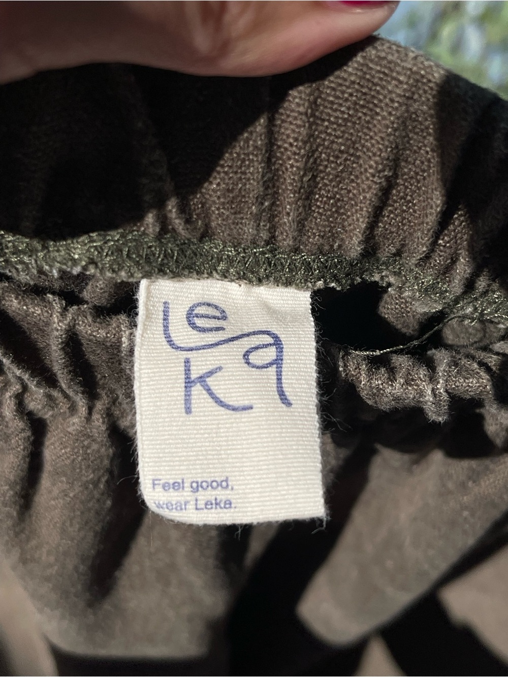 Wide-Leg Hemp Women's Pull-On Pants - Picture 2 of 3